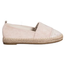 Bestelle Espadrilles En Daim Beige