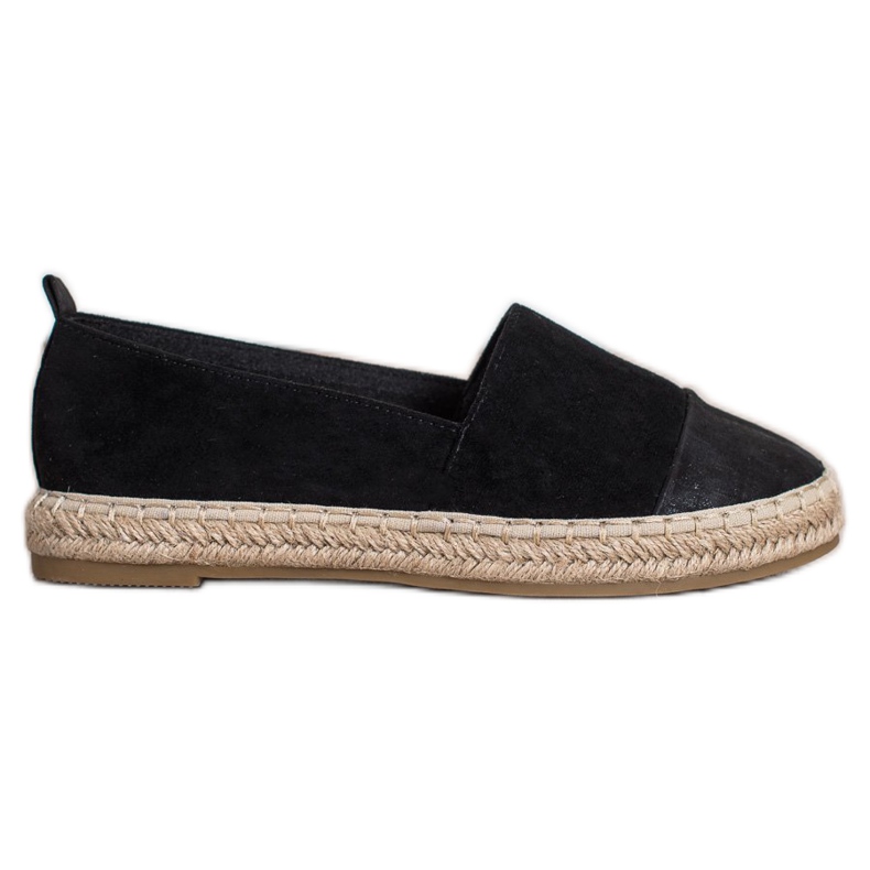 Bestelle Espadrilles En Daim Noir le noir