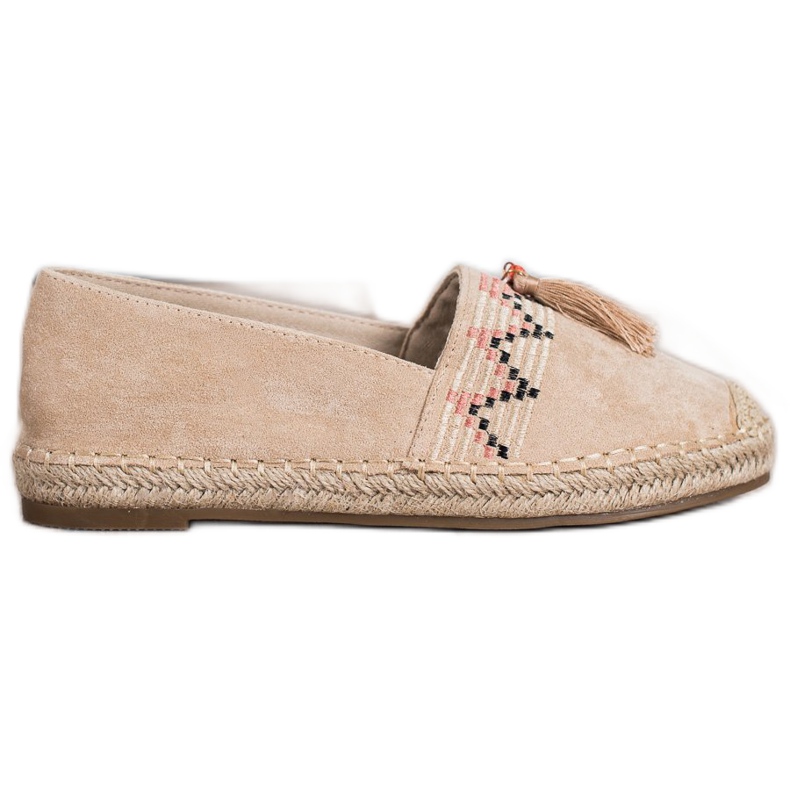 Melisa Espadrilles À Franges beige Melisa Espadrilles À Franges beige