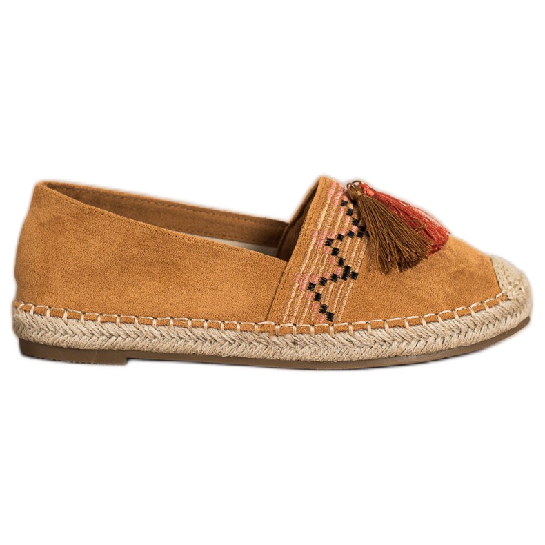 Melisa Espadrilles à franges brun