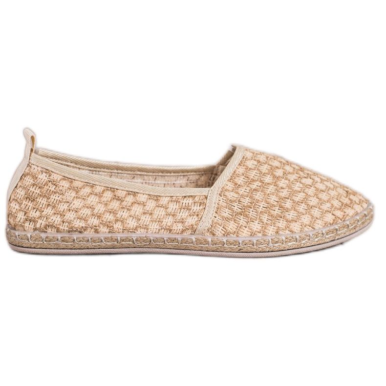 Balada Espadrilles légères en textile beige brun