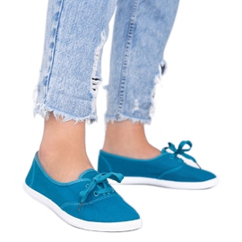 Baskets femme Mesa turquoise vert