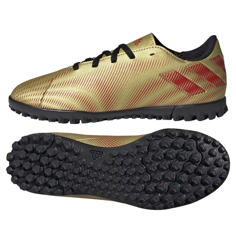 Chaussures adidas Nemeziz Messi .4 Tf Jr FY0812 d'or d'or Chaussures adidas Nemeziz Messi .4 Tf Jr FY0812 d'or d'or