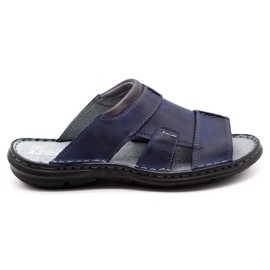 Polbut Chaussons homme 358 bleu marine