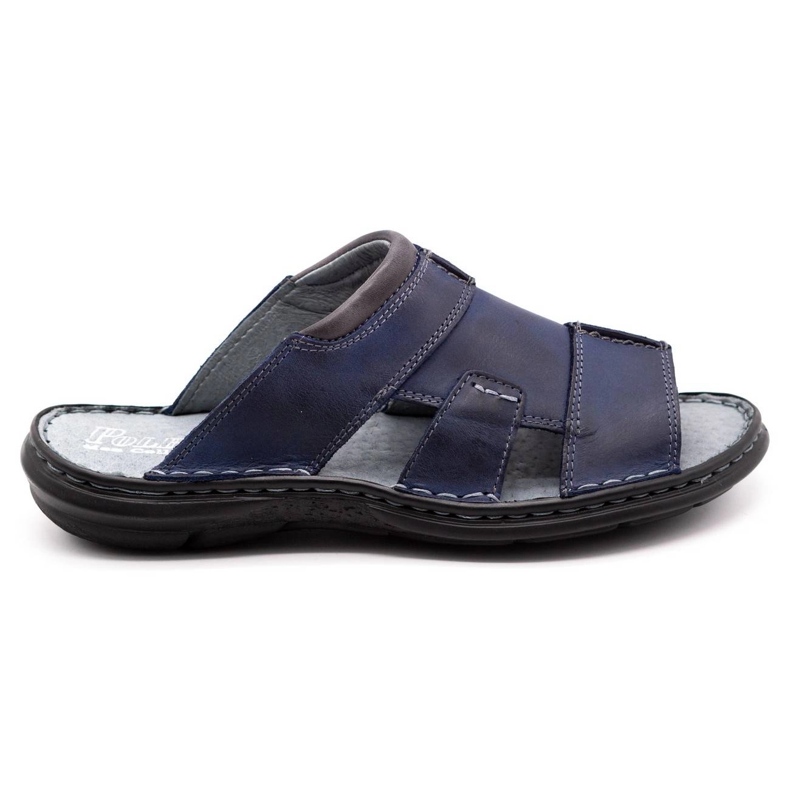 Polbut Chaussons homme 358 bleu marine