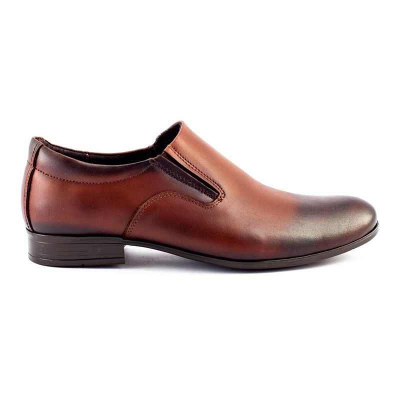 Olivier Chaussures habillées à enfiler pour hommes 430 marron brun Olivier Chaussures habillées à enfiler pour hommes 430 marron brun