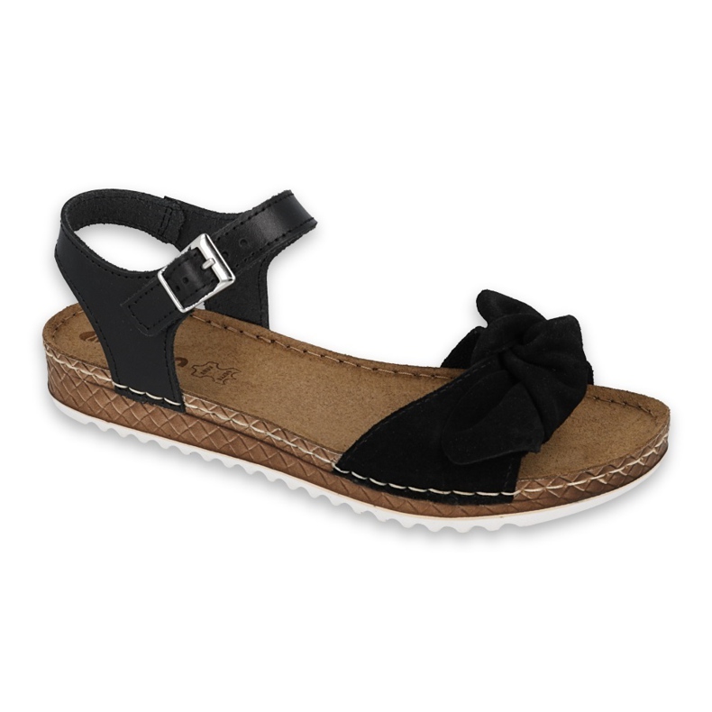 Inblu sandales chaussures pour femmes 158D151 le noir