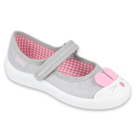 Chaussures enfant Befado 208X046 rose gris