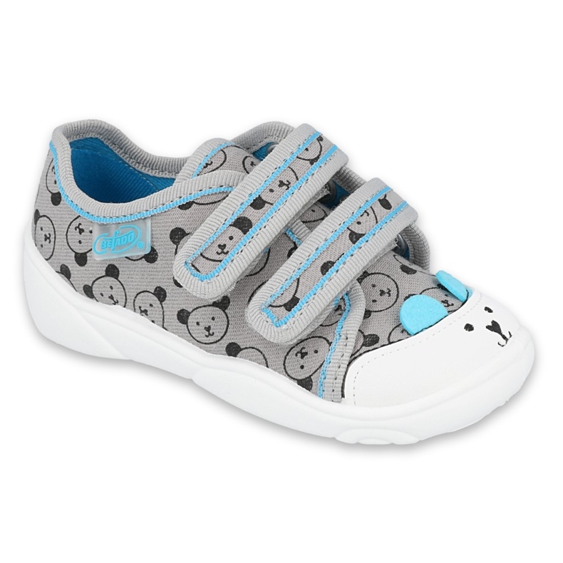 Chaussures enfant Befado 907P129 le noir bleu gris Chaussures enfant Befado 907P129 le noir bleu gris