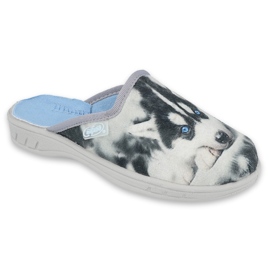 Befado Children's Slippers Application Dog 707X416 gris