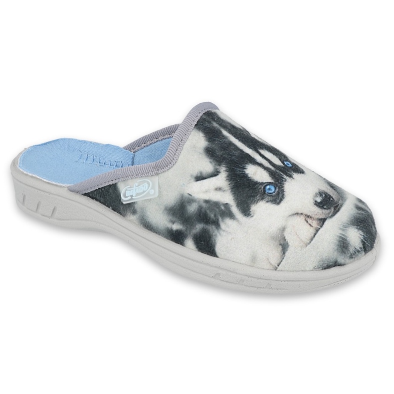 Befado Children's Slippers Application Dog 707X416 gris