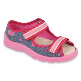 Chaussures enfant Befado 869X146 multicolore rose