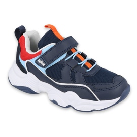 Chaussures enfant Befado 516X070 bleu marine multicolore