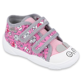 Chaussures enfant Befado 212P070 rose gris