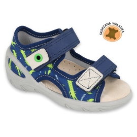Befado chaussures pour enfants pu 065P155 bleu marine