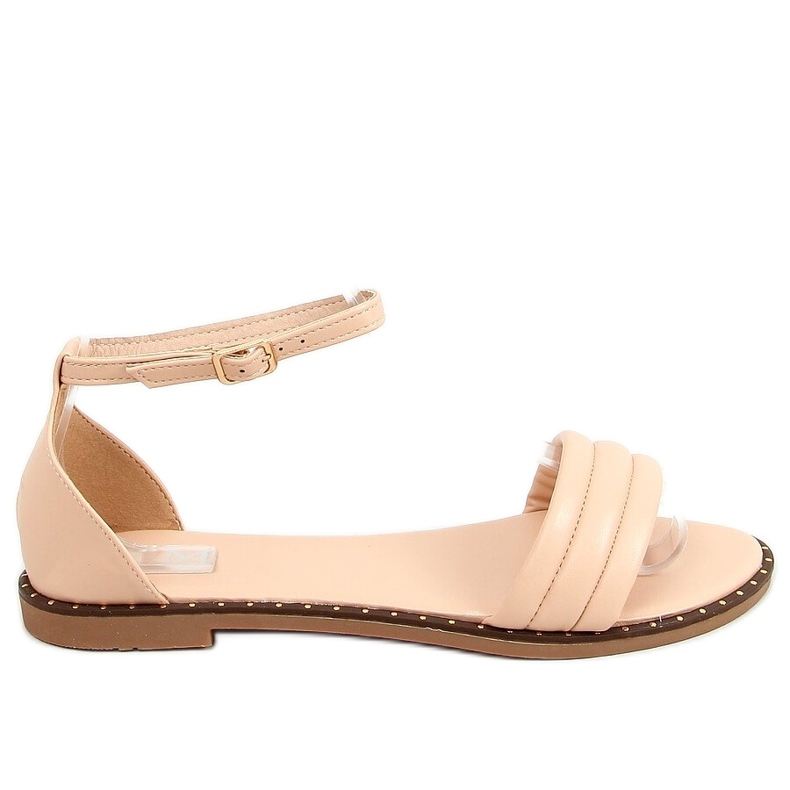 Rose 55-93 Sandales roses à la cheville