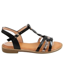 Sandales noires pour femmes C43 Noir le noir