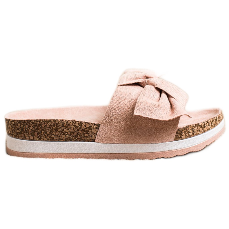 Evento Pantoufles légères sur la plate-forme rose Evento Pantoufles légères sur la plate-forme rose