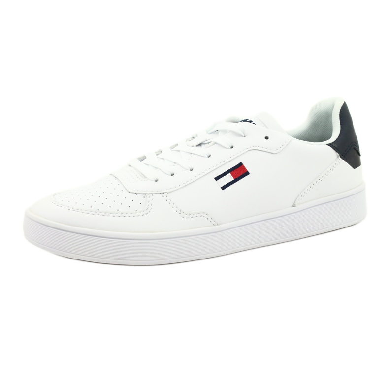 Tommy Hilfiger Jeans Essential Cupsole M EM0EM00647-YBR blanche Tommy Hilfiger Jeans Essential Cupsole M EM0EM00647-YBR blanche
