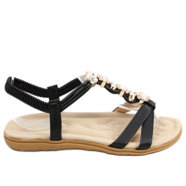 Sandales noires pour femmes CT-153 Noir le noir