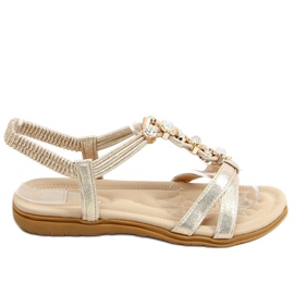 Sandales pour femmes dorées CT-153 Or
