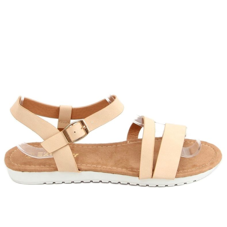 Sandales femme beiges X570 Beige