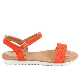 Sandales femme orange X572 Brique Sandales femme orange X572 Brique