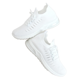 Chaussettes de sport blanches JHY90820 Blanc