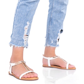 Sandales blanches femme Emmie
