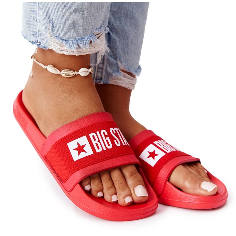 Chaussons Femme Big Star HH274A014 Rouge Chaussons Femme Big Star HH274A014 Rouge