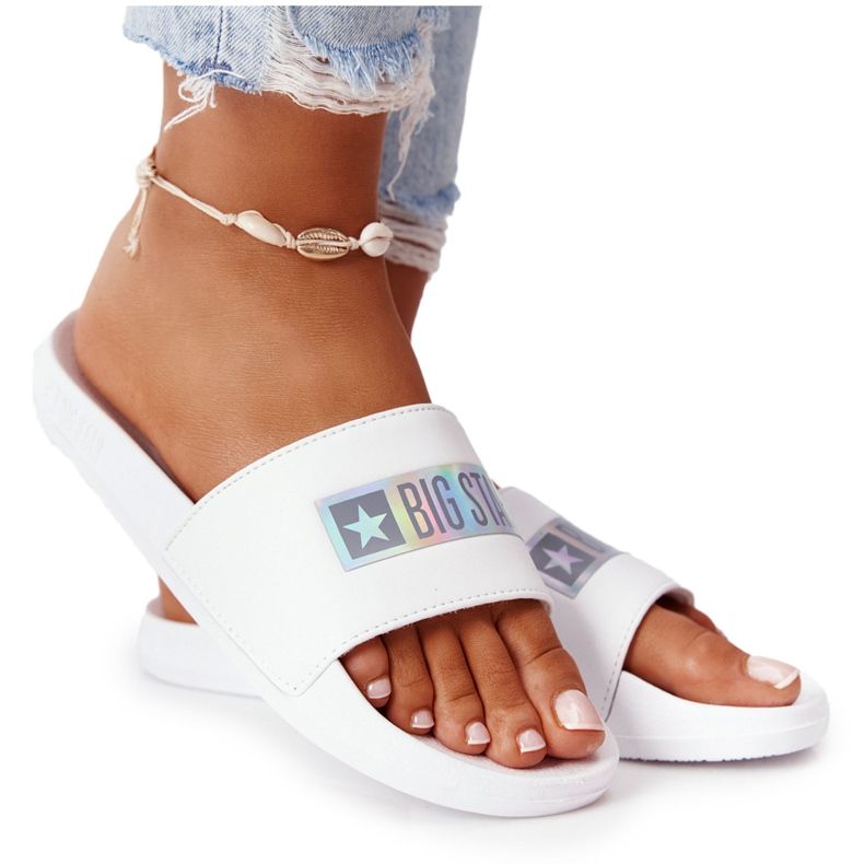 Chaussons Femme Big Star HH274A035 Blanc blanche