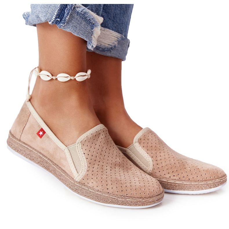 Espadrilles Ajourées Big Star FF276035 Beige Espadrilles Ajourées Big Star FF276035 Beige