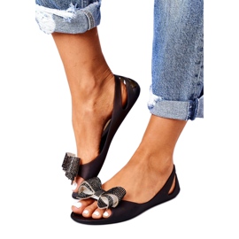 Ballerines Caoutchouc Meliski Lu Boo Noir