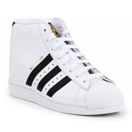 Chaussures Adidas Superstar Up W FW0118 blanc