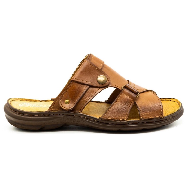 Polbut Chaussons homme 024 camel brun Polbut Chaussons homme 024 camel brun