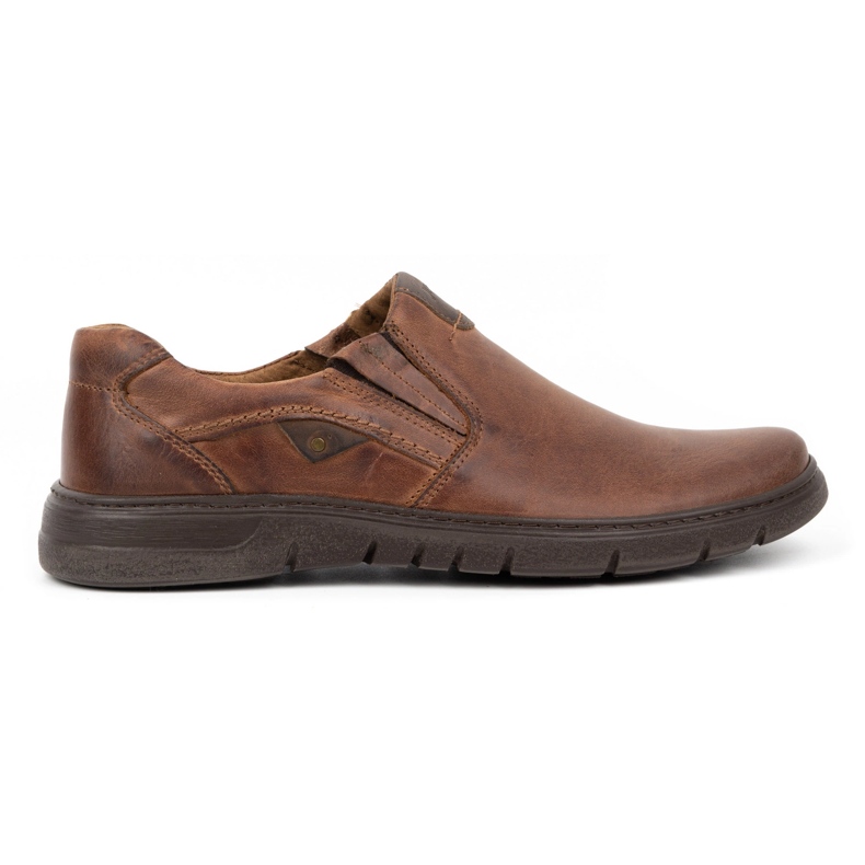 Joker Chaussures homme en cuir 507J marron brun