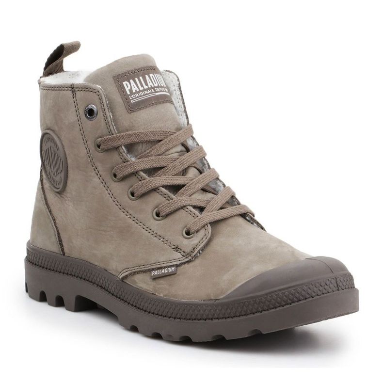 Chaussures Palladium Pampa Hi Zip Wp M 05982-065 brun