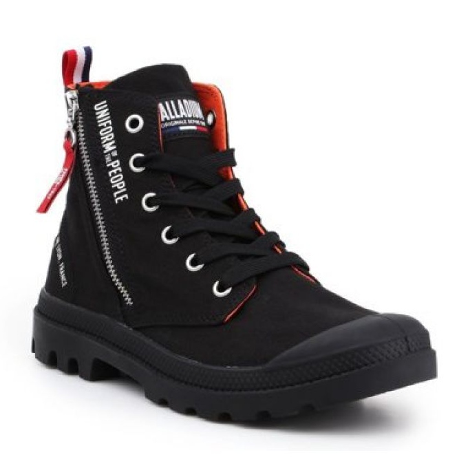 Chaussures Palladium Pampa Hi Outzp Puotp W 77023-008 le noir