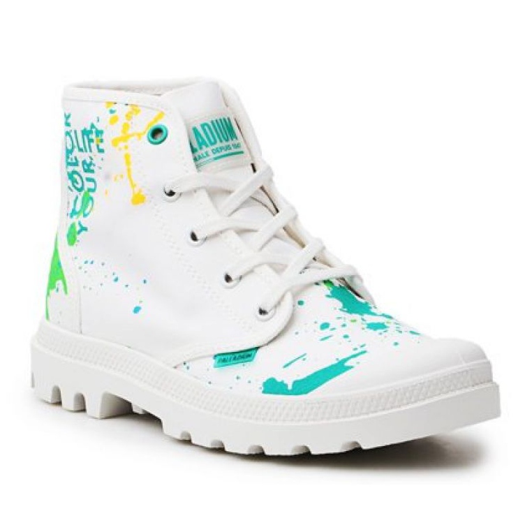 Chaussures Palladium Hi Explore Pampa W 77051-116-M blanche