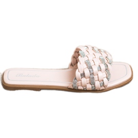 Balada Chaussons Avec Oxyde De Zirconium beige Balada Chaussons Avec Oxyde De Zirconium beige