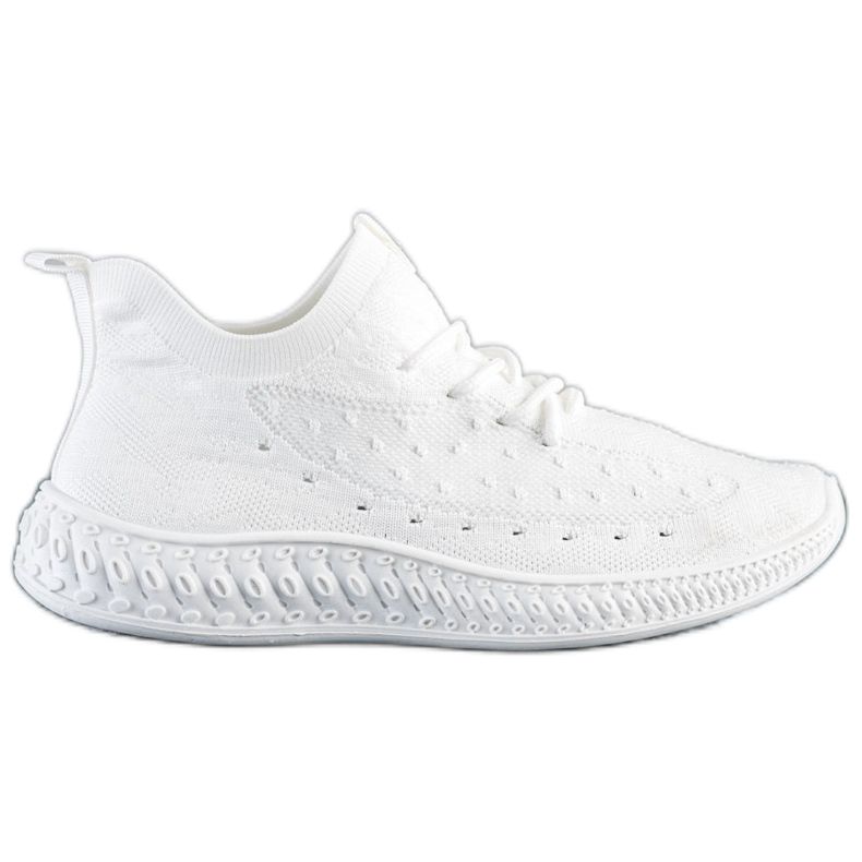 SHELOVET Baskets en textile blanches