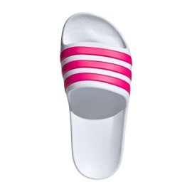Chaussons Adidas Adilette Aqua Jr EF1748 blanc rose