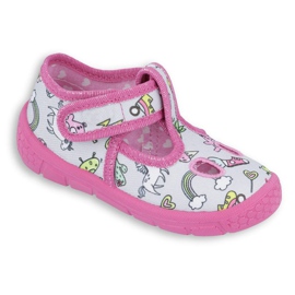 Chaussures enfant Befado 533P001 rose gris