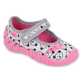 Chaussures enfant Befado 109P220 rose gris