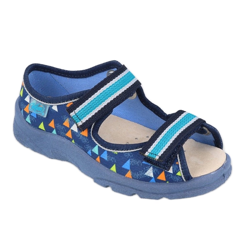 Chaussures enfant Befado 869X164 bleu marin bleu