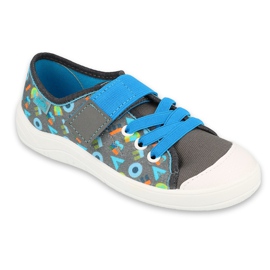 Chaussures pour enfants Befado 251Y175 bleu gris