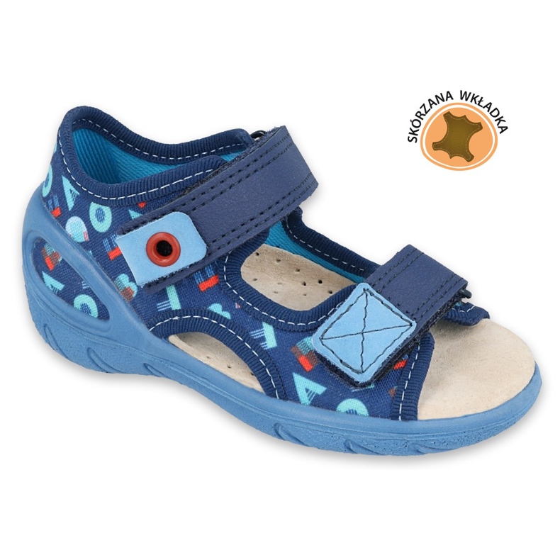 Befado chaussures pour enfants pu 065P161 bleu marin bleu Befado chaussures pour enfants pu 065P161 bleu marin bleu