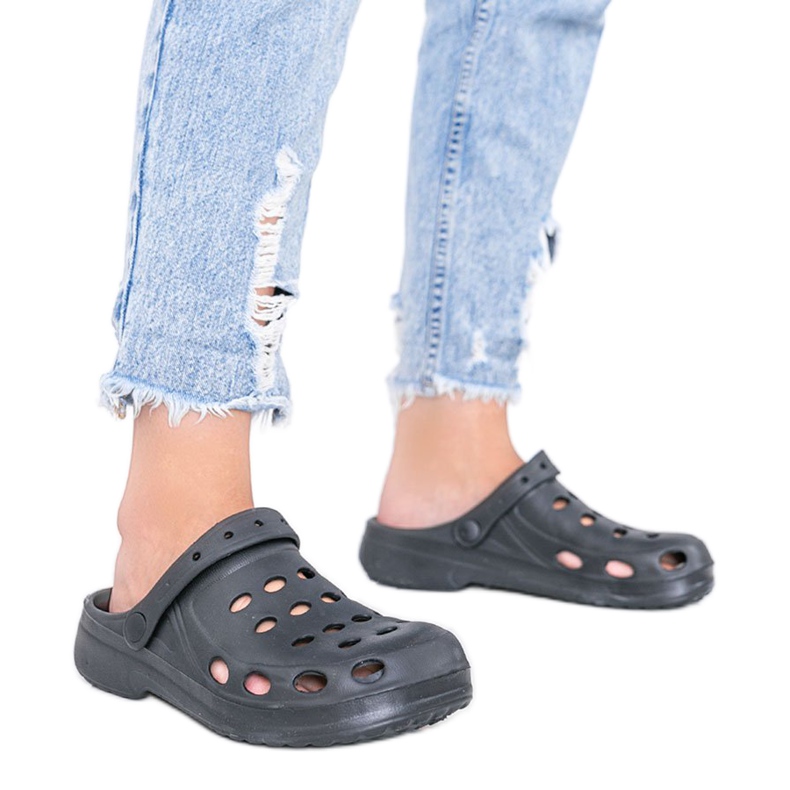 Chaussons femme Karolinos noirs le noir Chaussons femme Karolinos noirs le noir