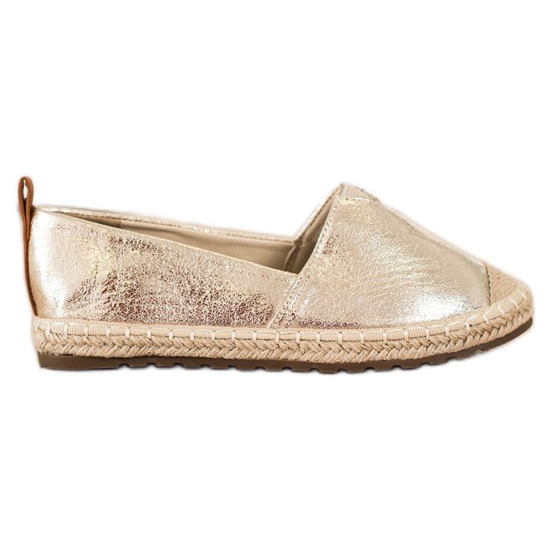 Queen Vivi Espadrilles décontractées d'or Queen Vivi Espadrilles décontractées d'or
