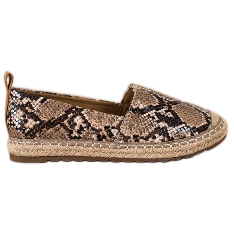 Queen Vivi Espadrilles décontractées brun